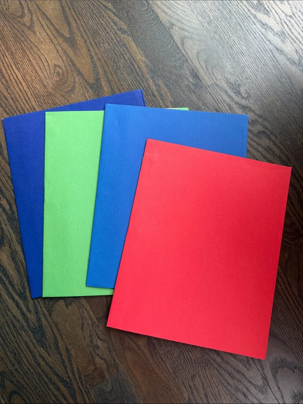 6 Jumbo Super Stretchy Book Cover - Assorted Bright Colors & 12 folders